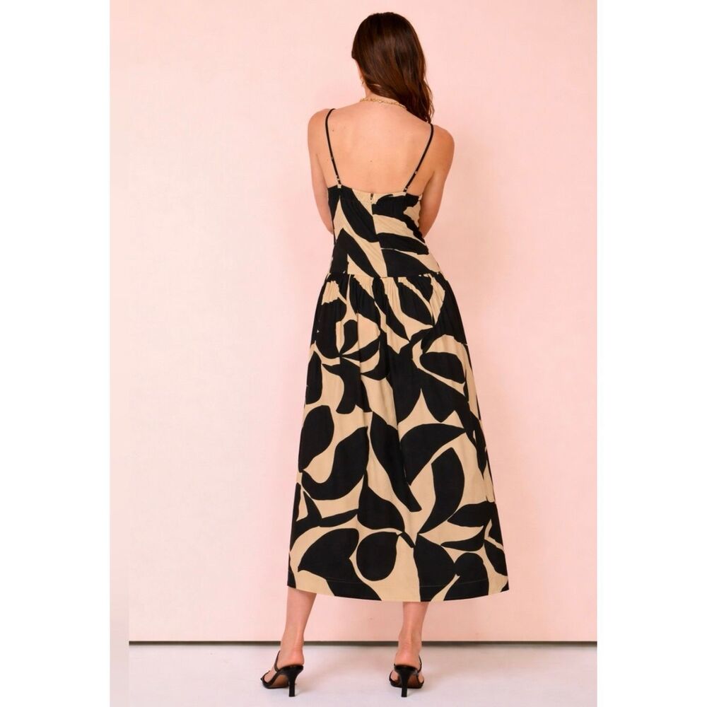 Mon Renn Surreal Midi Dress - Picture 2 of 6